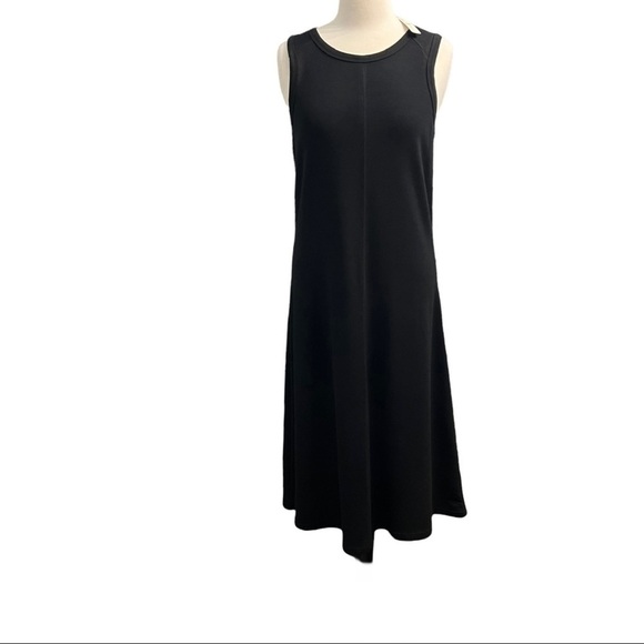 THYME & HONEY (NWT) A-LINE DRESS SIZE MEDIUM IN BLACK - Picture 3 of 8